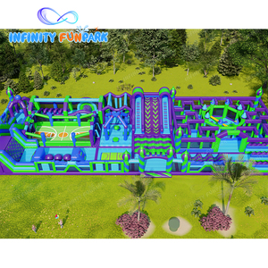 Château gonflable pour enfants, parc commercial, jeux de parc gonflables en plein air, parc à thème gonflable - Product Image 4