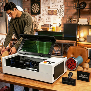 Mini máquina de grabado láser para sellos de goma - Product Image 2