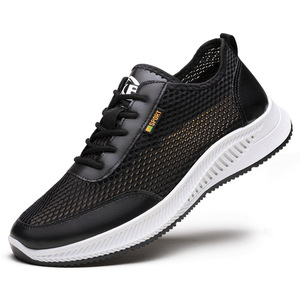 Chaussures de sport rétro pour hommes de haute qualité, printemps automne, chaussures de marche, antidérapantes, semelles souples, respirantes, légères pour garçons - Product Image 3