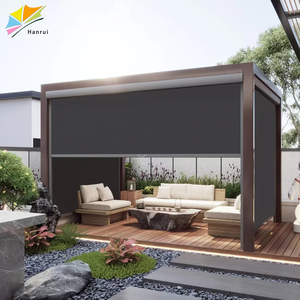 Quá khổ điện dọc mù với mô hình ngang được xây dựng trong màn trập tự động cho các cửa sổ và Patio sử dụng ngoài trời - Product Image 2