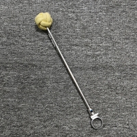 Accessoire de danse du feu pour artiste de flow, cerceau de spectacle, cerceau Lyra de feu pour tours, mèche de cerceau