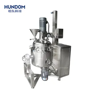 Face cream making mixer tank cosmetics cream ointment homogenizing mixer hair dye mixing machine