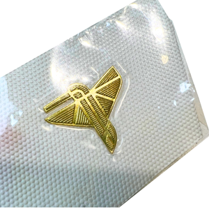 Transferencia de calor de TPU de alta densidad 3D Puff para chaquetas personalizadas Bolsas Logo Parches de Tpu de alta frecuencia con efectos metálicos o brillantes - Product Image 4