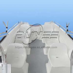 เรือไฟเบอร์กลาสสำหรับกีฬาทางน้ำ ขนาด 17 ฟุต/5.18 เมตร ลดราคาขายส่ง เรือยอชท์ตกปลา มือสอง เรือนำร่องไฟเบอร์กลาส - Product Image 6