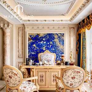 Set di mobili per camera da letto di lusso, letto King Size con intaglio del legno mobili per camera da letto nuovi di zecca in stile italiano - Product Image 3