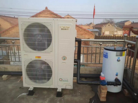 Pompe à chaleur air-eau IMPOSOL A+++ R32 à faible bruit, WIFI, chauffage et refroidissement DHW, pour maison et commerce, avec technologie DC Inverter