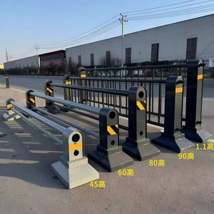 Pedestrian and Vehicle Separation <strong>Barrier</strong> Zinc Steel Anti-collision Municipal <strong>Barrier</strong> Urban Traffic protection <strong>Barrier</strong> - Product Image 4