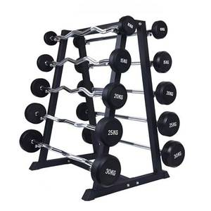 Set di Bilancieri Regolabili di Grado Commerciale per Attrezzature da Palestra, <span class=keywords><strong>Kit</strong></span> per Allenamento di Forza e Sollevamento Pesi a Casa - Product Image 5