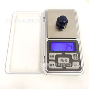 Jk Plastic Double Hole Round Adjustable Buckle <b>Elastic</b> <b>Cord</b> Anti Slip Buckle For Hanging Clock Landmine Pig Nose In Stock - Product Image 1