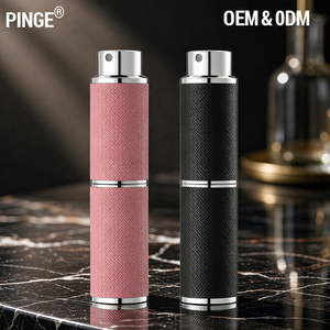 Atomiseur de <span class=keywords><strong>parfum</strong></span> de voyage rechargeable 10 ml, mini flacon portable à pompe pour décanter les fragrances - Product Image 1