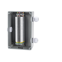 Boîtier de jonction extérieur étanche en aluminium et ABS, terminal TBC entrée-sortie, antidéflagrant, câble UK, niveau de protection IP54, distribution