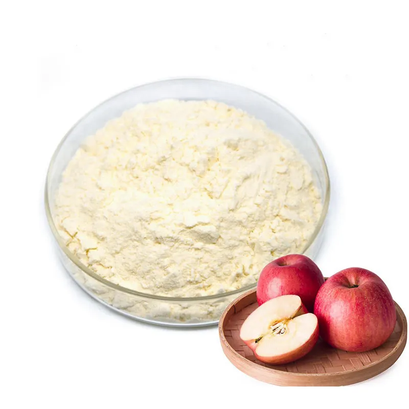 Muestra gratis Natural Bulk Pure Instant Organic Apple Extract Concentrate Powder Fruit Juice Apple Powder