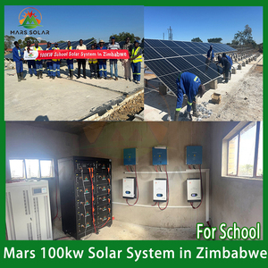 Système d'énergie solaire personnalisable pour usage scolaire 35KW 50KW 100KW avec logiciel de surveillance éducatif et protections de sécurité - Product Image 3