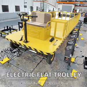 Wendy China logística carro plano eléctrico de acero nuevo portador de carga transporte plano asiento de coche eléctrico plano coche/Carro para - Product Image 2