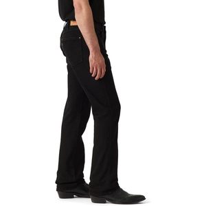 Blue Code's <b>Men's</b> Western Bootcut <b>Jeans</b> Spandex/Cotton Solid Stonewashed Vintage <b>Embroidered</b> Knitted Y2K Hip Hop Loose Winter - Product Image 2