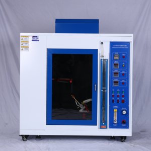 Avaliação material da queimadura do equipamento de teste vertical horizontal da resistência ao fogo da máquina do teste da chama UL94 do IEC 60695-11-10 - Product Image 6