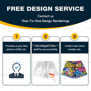 Shorts <span class=keywords><strong>de</strong></span> sport pour hommes personnalisés <span class=keywords><strong>de</strong></span> haute qualité OEM/ODM avec impression graffiti, logo par sublimation, design en maille, vente en gros - Product Image 3