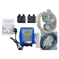 Medidor de Flujo de Calor Ultrasónico Digital RS485-Modbus RTU, No Invasivo, con Pantalla LCD para Tuberías DN15-DN6000