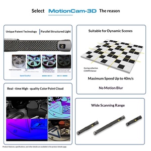 Caméra à lumière structurée 3D Photoneo Dynamic Scene, haute qualité, nuage de points couleur, MotionCam-3DM - Product Image 4