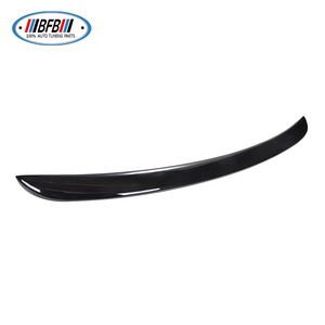 Aileron arrière en fibre de verre FRP noir brillant pour mercedes-benz classe C W203 2000-2006 <span class=keywords><strong>aile</strong></span> de lèvre de coffre - Product Image 2