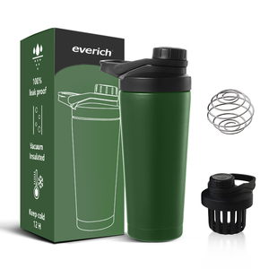 Phổ Biến Shaker 750Ml Thép Không Gỉ Shaker Cup BPA-Miễn Phí Lý Tưởng Cho Protein Lắc, Shaker Bóng Hoặc Trái Cây Truyền - Product Image 4