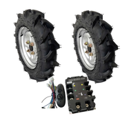 Motor de buje robótico sin escobillas LED de 20 pulgadas, 120 Nm, 48 V, 1000 W, alto torque, con batería de litio programable, controlador dual de 100 A RS485/CAN