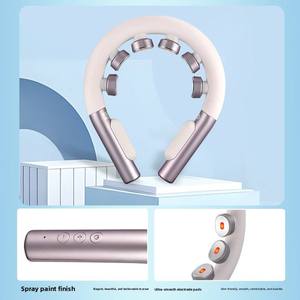 Massaggiatore Cervicale Intelligente JMK, 10 Modalità, 16 Livelli di Riscaldamento, Batteria da 1000mAh, 15 Minuti di Autonomia, Confortevole e Rilassante per Alleviare lo Stress - Product Image 4