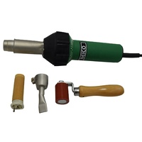 Pistolet de soudage en plastique à air chaud portable 1600W avec kits de soudage en plastique