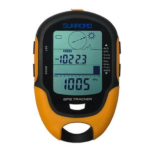 Altimètre SUNROAD FR510 - Votre compagnon tout-en-un pour l'extérieur. Altimètre GPS numérique, baromètre, boussole, lampe de poche. Étanche IPX4 - Product Image 1