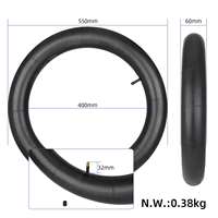 Cámara de aire de caucho butílico de alta calidad de 20 pulgadas 20x4.0/4.9 para bicicletas de carretera, fat bikes/bicicletas eléctricas con válvula Schrader - Certificación CE/FCC