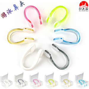 Clip nasal antidérapant en silicone, bouchon nasal étanche, accessoire professionnel pour la natation et la plongée, rehausseur de nez en gros. - Product Image 2