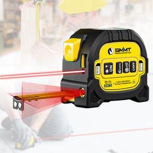Cinta Métrica Láser Recargable 3 <span class=keywords><strong>en</strong></span> 1, Medidor <span class=keywords><strong>de</strong></span> Distancia Láser <span class=keywords><strong>de</strong></span> 196 Pies, Herramienta <span class=keywords><strong>de</strong></span> Medición <span class=keywords><strong>de</strong></span> 5 m con Cruz Láser, Métrica/Pulgadas, Precisión <span class=keywords><strong>de</strong></span> 2 mm - Product Image 1