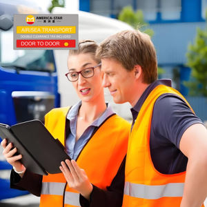 Transporte Rápido e Profissional EUA Canadá Austrália Brasil Europa FBA Carga Aérea+Expressa Logística Transfronteiriça Porta a Porta 24/7 - Product Image 3