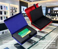 Boîtes d'emballage rigides pour téléphones portables sur mesure avec gaufrage, en carton blanc recyclable, impression personnalisée du logo et des couleurs
