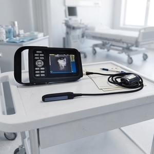 Dispositivo Ecografico Veterinario Wireless Compatto con Display LCD da 5.0" e Batteria agli Ioni di Litio per Esami Ostetrici su Animali (Certificato CE) - Product Image 1