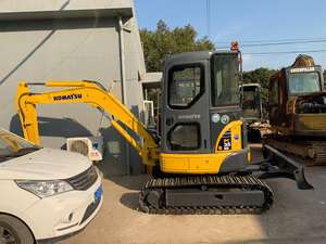 Excavatrice d'occasion Komatsu PC55MR 5,5 tonnes Mini pelle hydraulique sur chenilles d'occasion PC40MR PC20 Haute qualité - Product Image 6