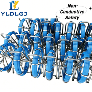 YILI Varilla de Fibra de Vidrio de 9mm y 120m para Tuberías, de Alta Resistencia, Azul, <span class=keywords><strong>con</strong></span> Marcas de Precisión y Marco Antioxidante - Product Image 1