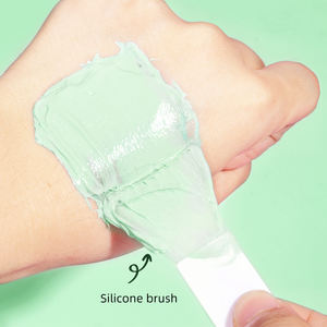 Özel Private Label cilt bakımı seti (yeni) zerdeçal YEŞİL ÇAY pembe gül yüz çamur kil maskesi akne cilt taşınabilir yüz çamur maskesi - Product Image 6