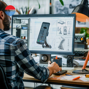 Servicio de Diseño de Soportes para Teléfonos Personalizados, Ingeniería Estructural Profesional, Desarrollo de Moldes de Plástico, Fabricación, Proveedor de Fábrica OEM - Product Image 1