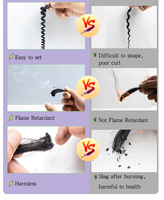 Extensions de cheveux synthétiques pré-étirées classiques Coda 26 pouces 90 grammes, noires, roses, bleues, violettes, ignifuges, pour tresses, avec bandeau