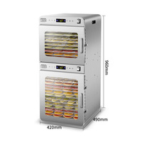 25-laags Multifunctionele Commerciële Intelligente Fruitdroogmachine Droogmachine Voedsel Thuis Groenten Huisdier Snackvlees
