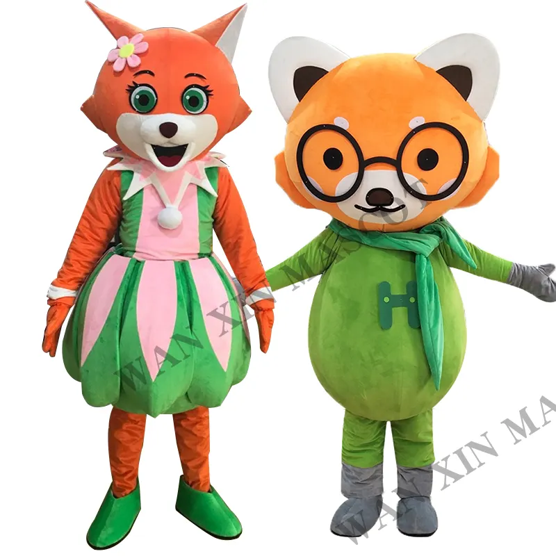 Disfraz de adulto Traje de Mascota de Navidad Piel de peluche Animal Zorro azul Mascota Disfraz mascota disfraz personaje de dibujos animados