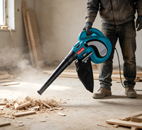 Souffleur électrique industriel Maxtol PB650 650W avec moteur sans balais pour le soufflage de poussière et de feuilles d'avions et l'aspiration DIY