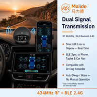 Malide Private Label TPMS MLD-B28+MLD-R10 4 capteurs externes + écran TFT, emballage personnalisé avec logo, MOQ 1 pièce, stock en gros