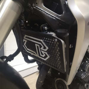 Pour <span class=keywords><strong>HONDA</strong></span> CB300R <span class=keywords><strong>CB</strong></span> <span class=keywords><strong>300R</strong></span> 2018-2022 accessoires de moto Protection de radiateur Grille de Protection de réservoir d'eau - Product Image 6