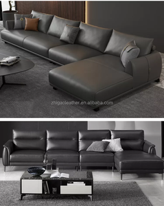 RoHS, стандартная переработанная синтетическая кожа, материалы для диванов и пуфовых стульев, мебель из искусственной кожи - Product Image 2