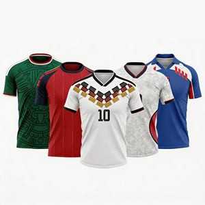 NUEVA Camiseta de Fútbol 2026 con Impresión Digital por Transferencia de Calor Personalizada, Uniforme de Fútbol de Alta Calidad para Selecciones Nacionales - Product Image 1