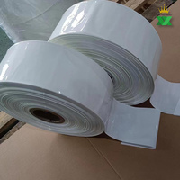 Emballage rétractable en PVC ultra transparent de 0.05mm pour bouteilles de boissons thaïlandaises résistant aux UV en gros 1000 m/rouleau