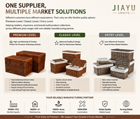 Panier à linge rond en osier personnalisé JY, fabricant OEM, en saule naturel, écologique, moderne, multifonctionnel, pour la maison