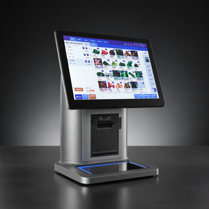 15.6" Smart Self-Checkout Terminal Built-in 80mm <b>Printer</b> Integrated QR <b>Scanner</b> for Supermarket Retail POS Windows Android - Product Image 4